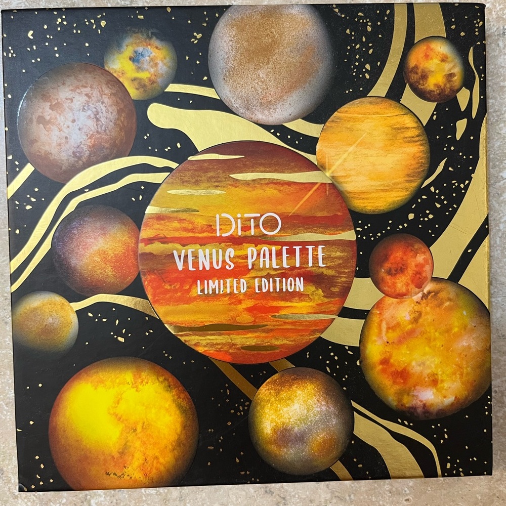 New Dito Venus Eyeshadow Limited Edition Eyeshadow Palette